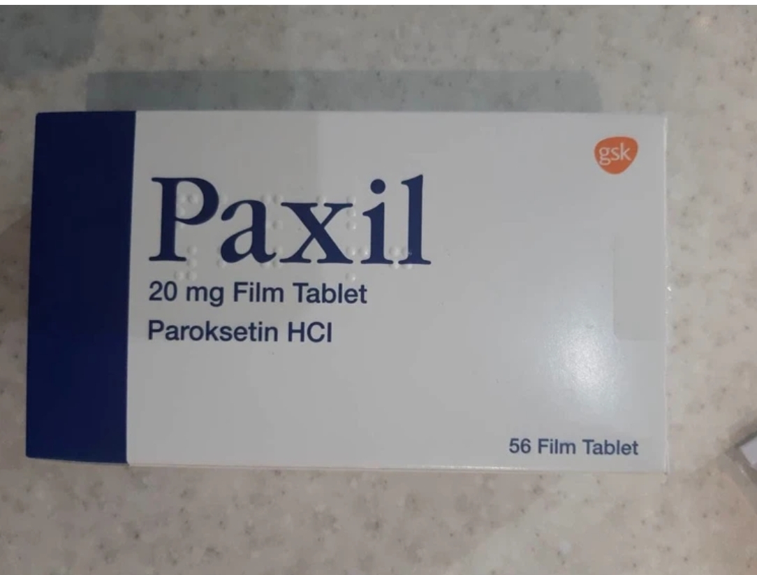 قرص پا.ک.سی.ل ۲۰ میلی‌گرم پارو.ک‌‌.ستین HCl برند: GSK